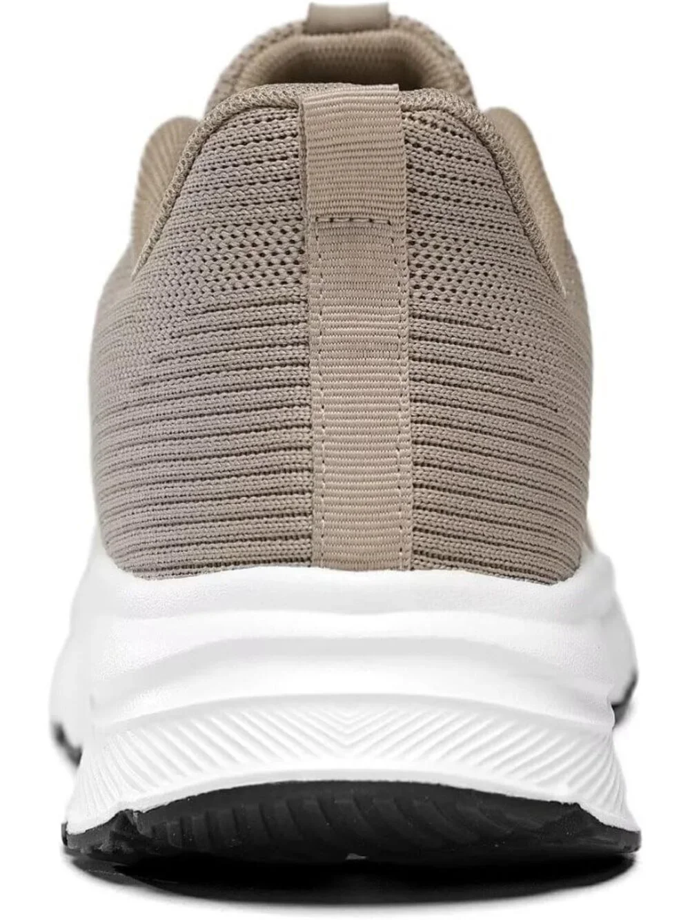 Men's Khaki Wide Walking Shoes Soft Sole Non Slip Running Comfortable Sneakers